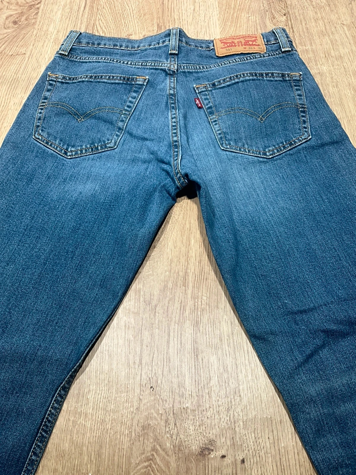 Jean Levi's 511 Slim W31 L32 Vintage Bleu Délavé  Lvh 267 – photo 8